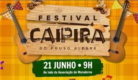 Festival caipira no pouso alegre de baixo
